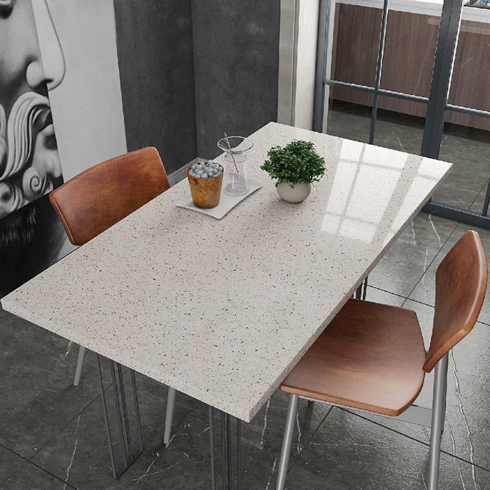 Homlpope Granite Contact Paper Waterproof Granite Wallpape Peel & Stick